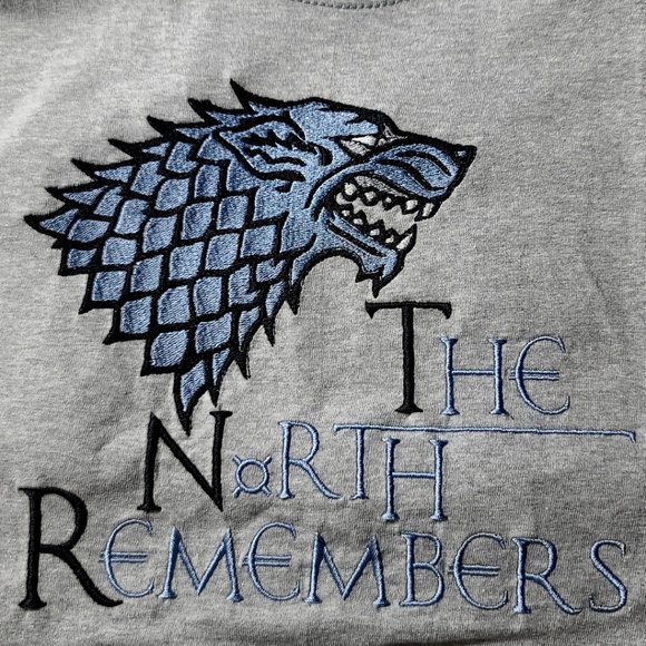 Game of Thrones Embroidered Tshirt - Picture 3 of 6